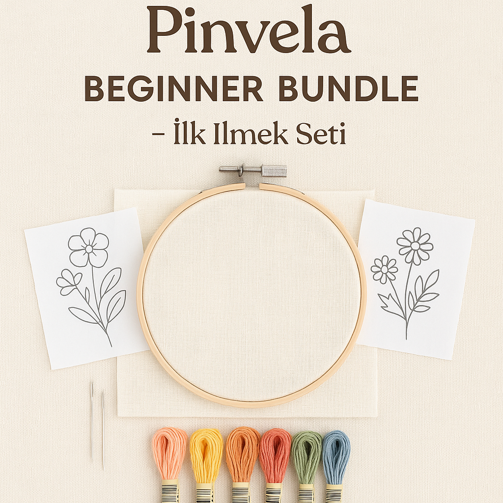 Pinvela Beginner Bundle – İlk İlmek Seti
